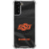 Oklahoma State University Black Jersey Galaxy S21 Plus 5G Clear Case