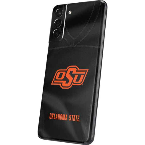 Oklahoma State University Black Jersey Galaxy S21 Plus 5G Skin