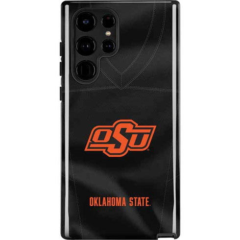 Oklahoma State University Black Jersey Galaxy S22 Ultra Pro Case