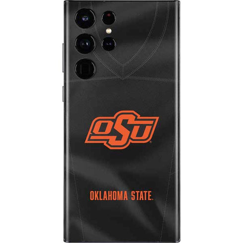 Oklahoma State University Black Jersey Galaxy S22 Ultra Skin