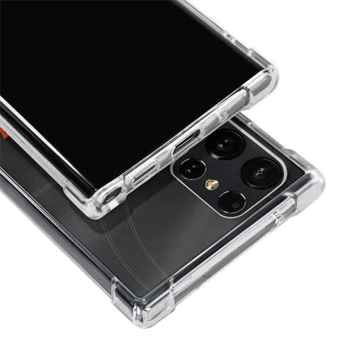 Oklahoma State University Black Jersey Galaxy S23 Ultra Clear Case