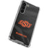 Oklahoma State University Black Jersey Galaxy S24 FE Clear Case