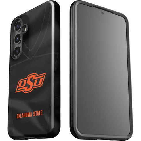 Oklahoma State University Black Jersey Galaxy S25 Impact Case