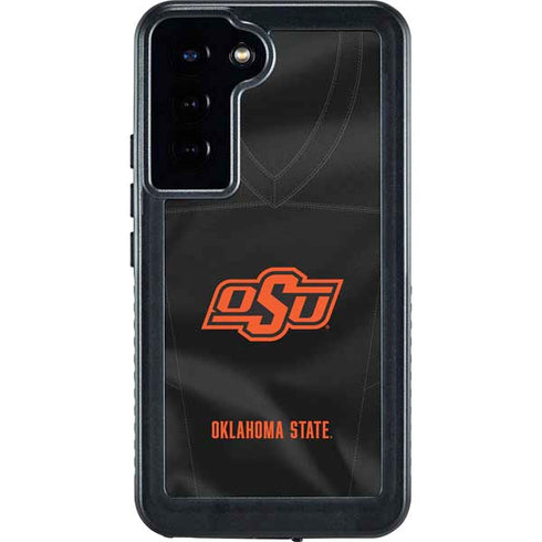 Oklahoma State University Black Jersey Galaxy S24 Plus Waterproof Case