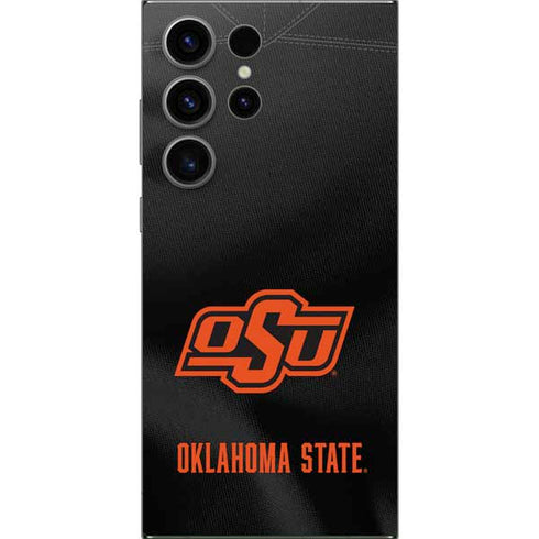 Oklahoma State University Black Jersey Galaxy S25 Ultra Skin