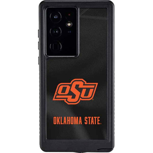Oklahoma State University Black Jersey Galaxy S24 Ultra Waterproof Case