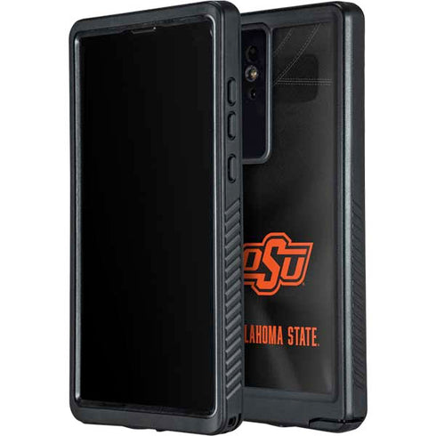 Oklahoma State University Black Jersey Galaxy S24 Ultra Waterproof Case