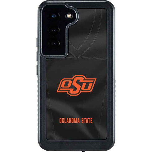 Oklahoma State University Black Jersey Galaxy S24 Waterproof Case