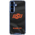 Oklahoma State University Black Jersey Galaxy S25 Plus Clear Case