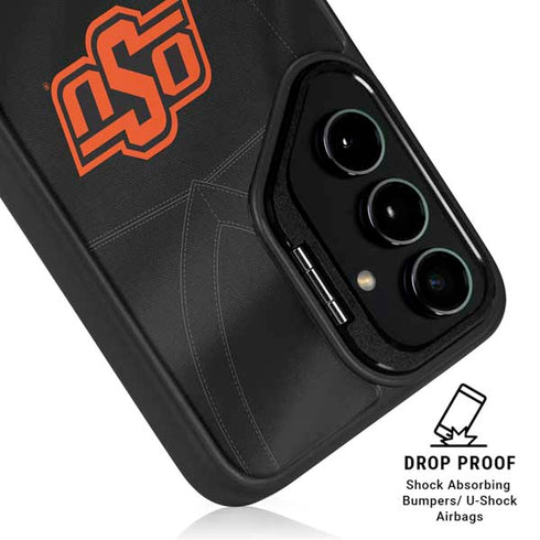 Oklahoma State University Black Jersey Galaxy S26 Plus Kickstand Case