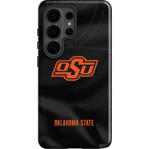 Oklahoma State University Black Jersey Galaxy S26 Ultra Impact Case