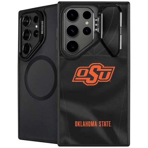 Oklahoma State University Black Jersey Galaxy S26 Ultra Kickstand Case