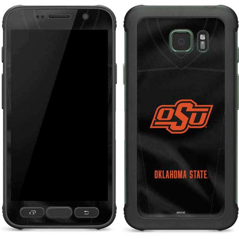 Oklahoma State University Black Jersey Galaxy S7 Active Skin