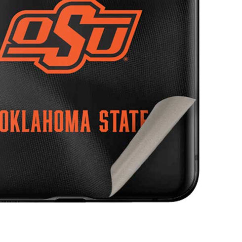 Oklahoma State University Black Jersey Galaxy Z Flip Skin