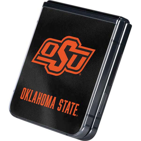 Oklahoma State University Black Jersey Galaxy Z Flip5 5G Skin