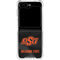 Oklahoma State University Black Jersey Galaxy Z Flip6 Clear Case