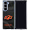 Oklahoma State University Black Jersey Galaxy Z Fold5 5G Clear Case