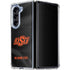 Oklahoma State University Black Jersey Galaxy Z Fold5 5G Clear Case