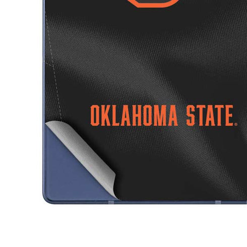 Oklahoma State University Black Jersey Galaxy Z Fold6 Skin