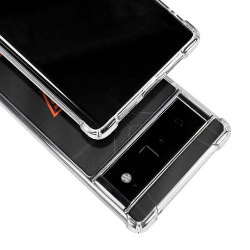 Oklahoma State University Black Jersey Google Pixel 6 Clear Case