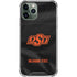 Oklahoma State University Black Jersey iPhone 11 Pro Max Clear Case