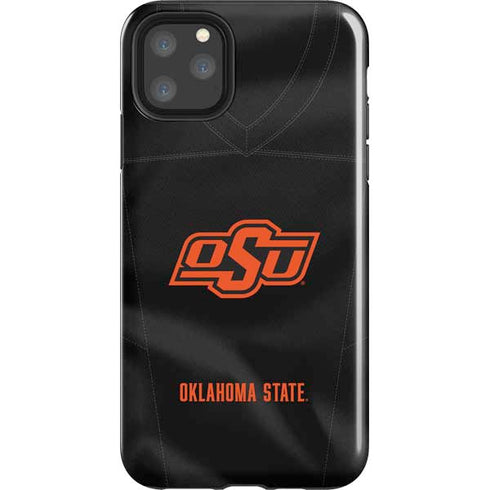 Oklahoma State University Black Jersey iPhone 11 Pro Max Impact Case