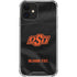 Oklahoma State University Black Jersey iPhone 12 Clear Case