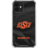 Oklahoma State University Black Jersey iPhone 12 Mini Clear Case