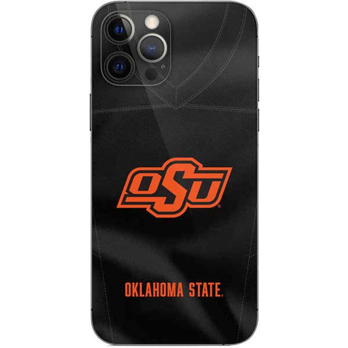 Oklahoma State University Black Jersey iPhone 12 Pro Skin