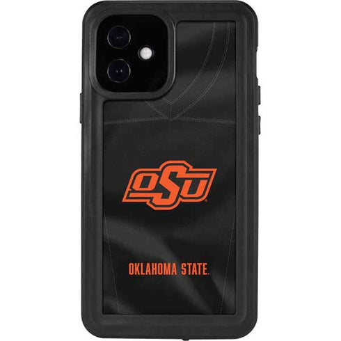 Oklahoma State University Black Jersey iPhone 12 Waterproof Case