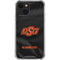 Oklahoma State University Black Jersey iPhone 13 Mini Clear Case