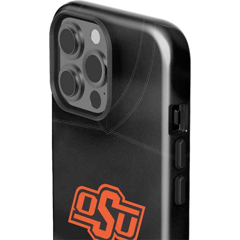 Oklahoma State University Black Jersey iPhone 13 Pro Max Impact Case