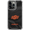 Oklahoma State University Black Jersey iPhone 14 Pro Clear Case