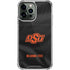 Oklahoma State University Black Jersey iPhone 14 Pro Max Clear Case
