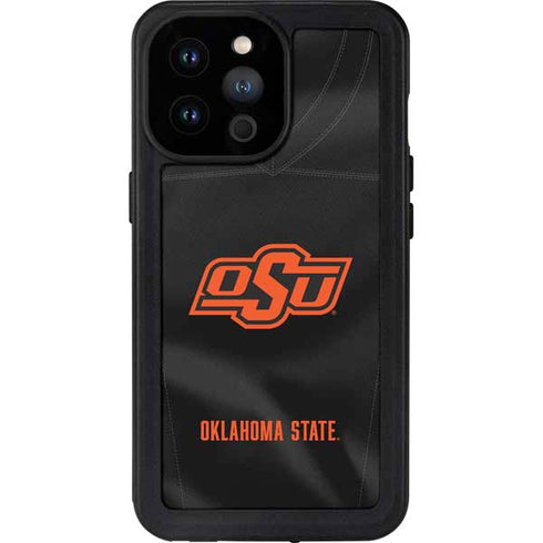 Oklahoma State University Black Jersey iPhone 14 Pro Max Waterproof Case