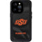 Oklahoma State University Black Jersey iPhone 14 Pro Waterproof Case
