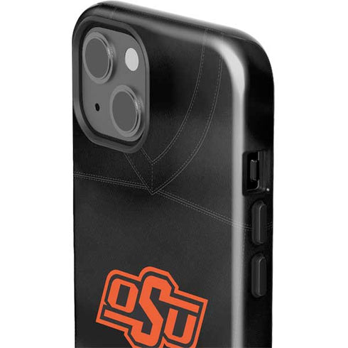 Oklahoma State University Black Jersey iPhone 15 Plus Impact Case