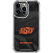 Oklahoma State University Black Jersey iPhone 15 Pro Clear Case