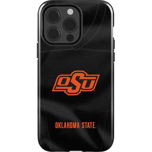 Oklahoma State University Black Jersey iPhone 15 Pro Impact Case