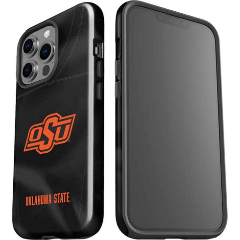 Oklahoma State University Black Jersey iPhone 15 Pro Impact Case