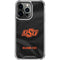 Oklahoma State University Black Jersey iPhone 15 Pro Max Clear Case