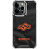 Oklahoma State University Black Jersey iPhone 15 Pro Max Clear Case