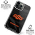 Oklahoma State University Black Jersey iPhone 15 Pro Max Clear Case