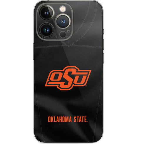 Oklahoma State University Black Jersey iPhone 15 Pro Skin