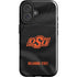 Oklahoma State University Black Jersey iPhone 16 Plus Impact Case