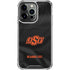 Oklahoma State University Black Jersey iPhone 16 Pro Clear Case