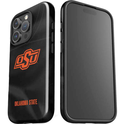 Oklahoma State University Black Jersey iPhone 16 Pro Max Impact Case