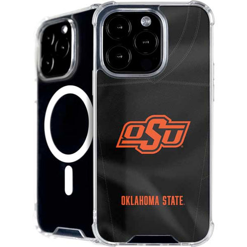 Oklahoma State University Black Jersey iPhone 16 Pro Max MagSafe Case