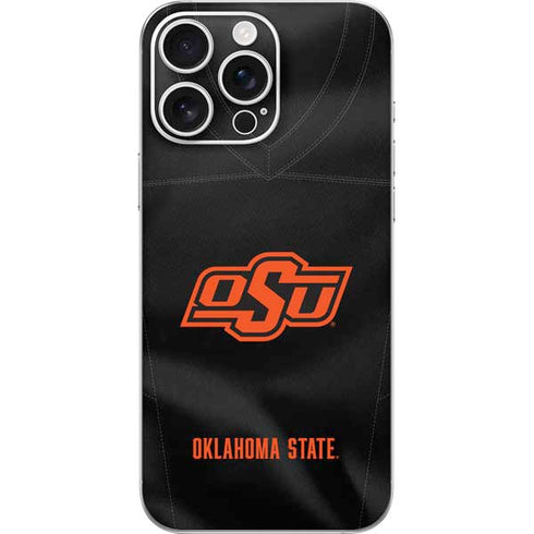 Oklahoma State University Black Jersey iPhone 16 Pro Max Skin