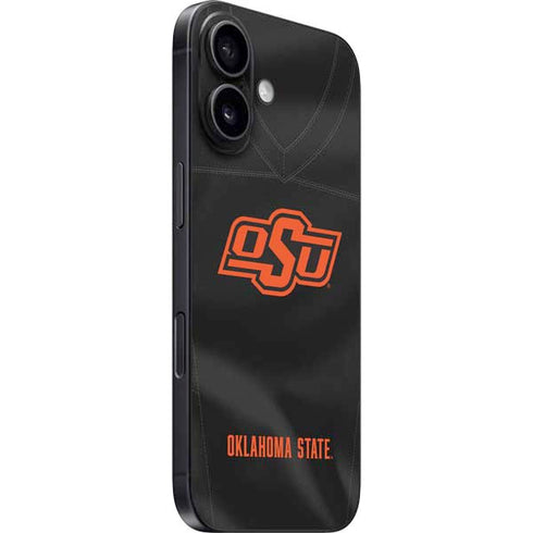Oklahoma State University Black Jersey iPhone 16 Skin